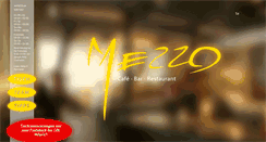 Desktop Screenshot of cafe-mezzo.de